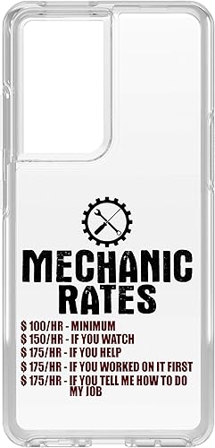 DistinctInk Clear Shockproof Hybrid Case for Samsung Galaxy S21 Ultra (6.8" Screen) - TPU Bumper, Acrylic Back, Tempered Glass Screen Protector - DistinctInk Clear Shockproof Hybrid Case for Samsung Galaxy S21 Ultra (6.8" Screen) - TPU Bumper, Acrylic Back, Tempered Glass Screen Protector -