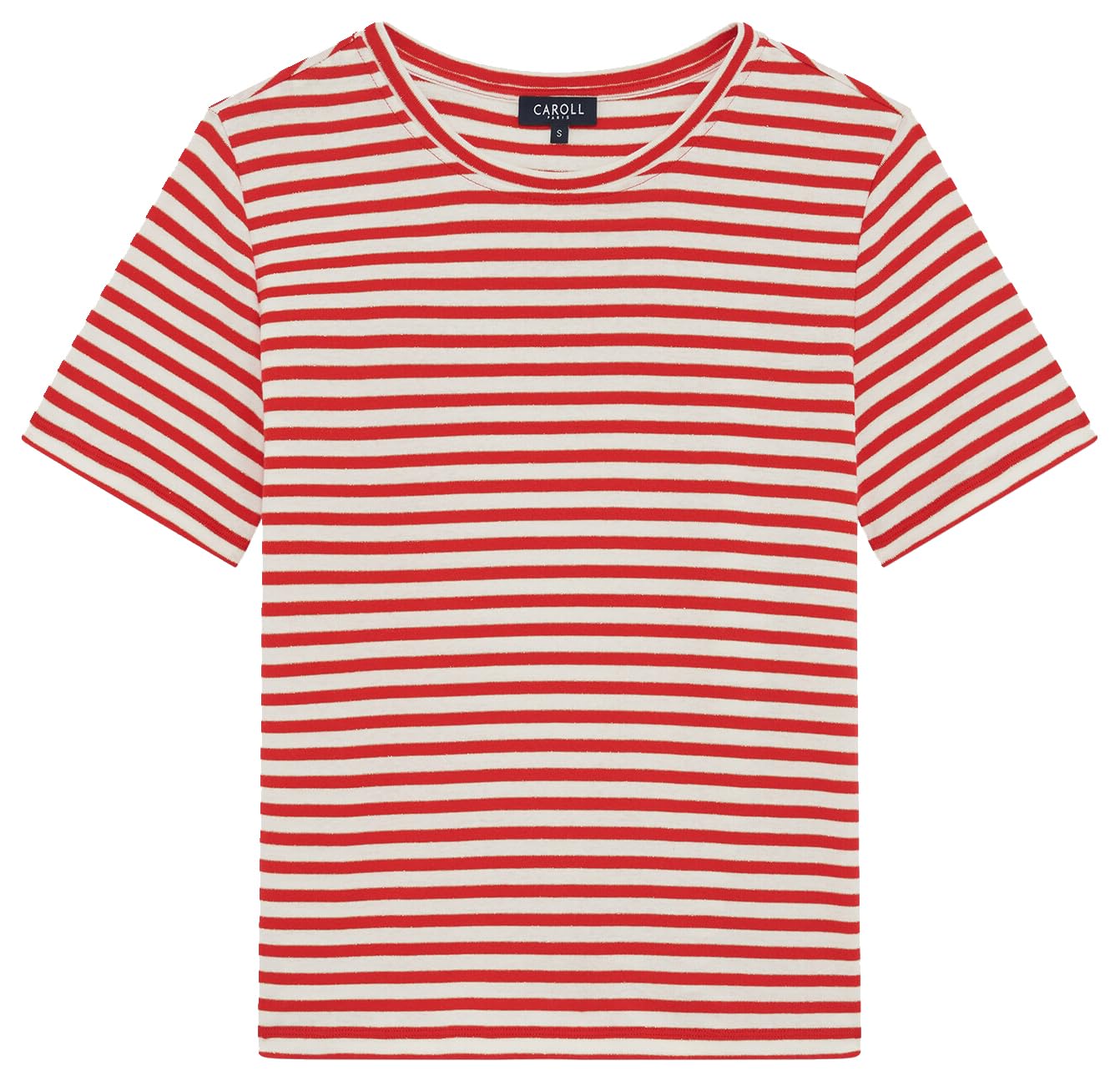 Caroll 252t-thea1 Marinière Manches Courtes Femme (Lot de 1)