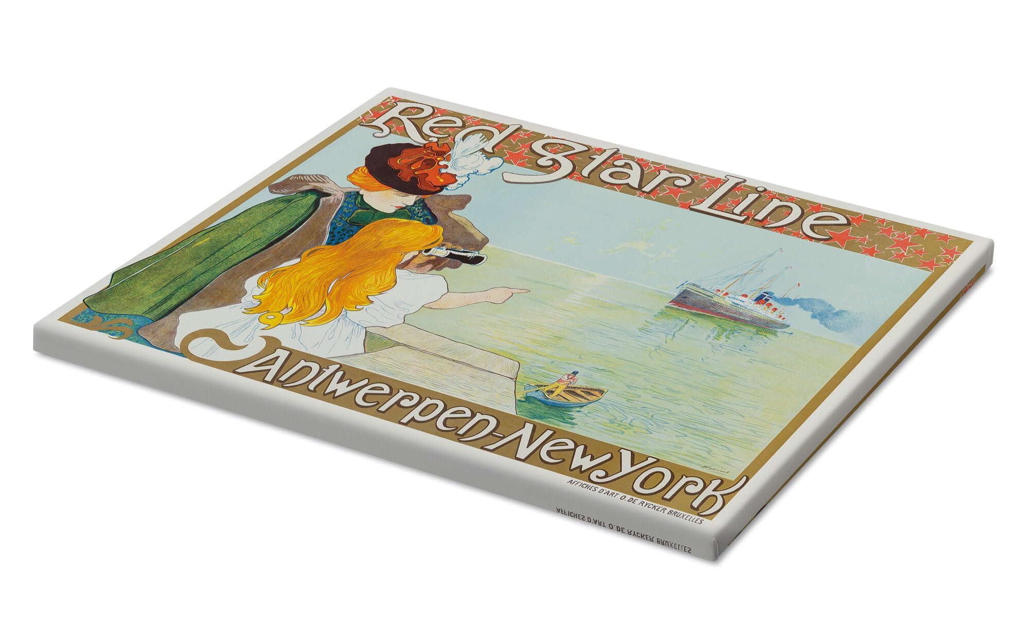 Red Star Line, Antwerpen-NY Obraz na płótnie