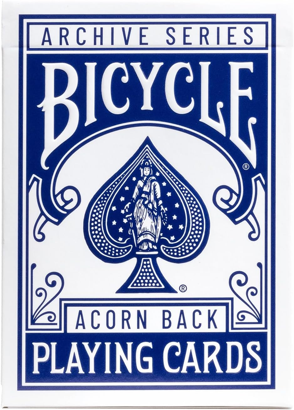 Bicycle Archive Series Acorn Back 1891 Playing Cards, Poker Size Standard Index image 2