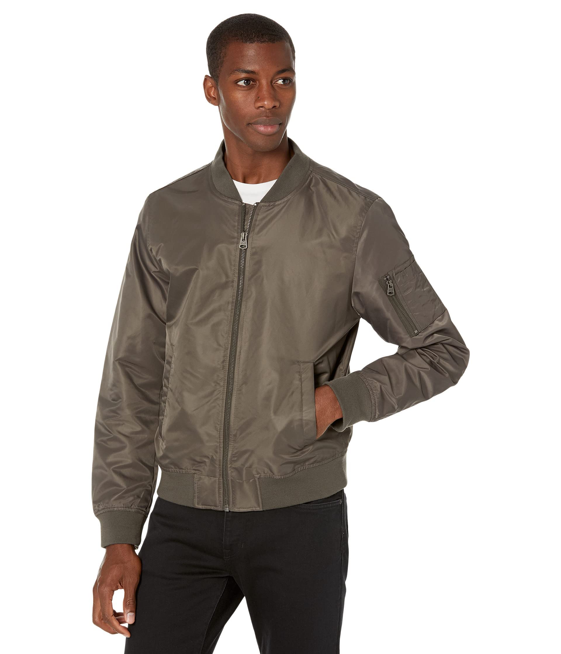 Levi's Men's Flight Satin Unfilled Ma-1 Bomber