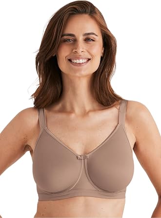 Miss Mary of Sweden Confident Underwired Bra Full Coverage Seamless Bra with Padded Straps and Breathable Fabric