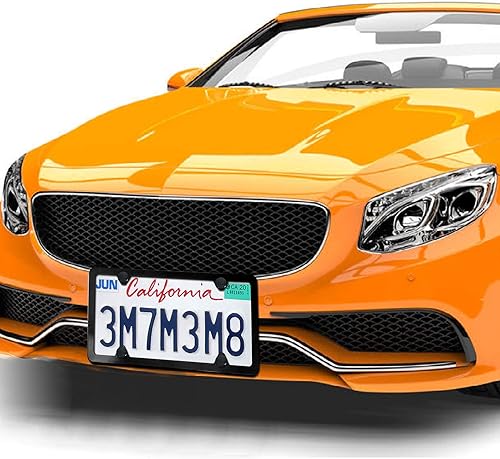 Miniatura 5 de Minda - Tornillos antirrobo negros para placa de matrícula, acero inoxidable inoxidable para placa de automóvil, tornillos M6 (1/4 de pulgada) a