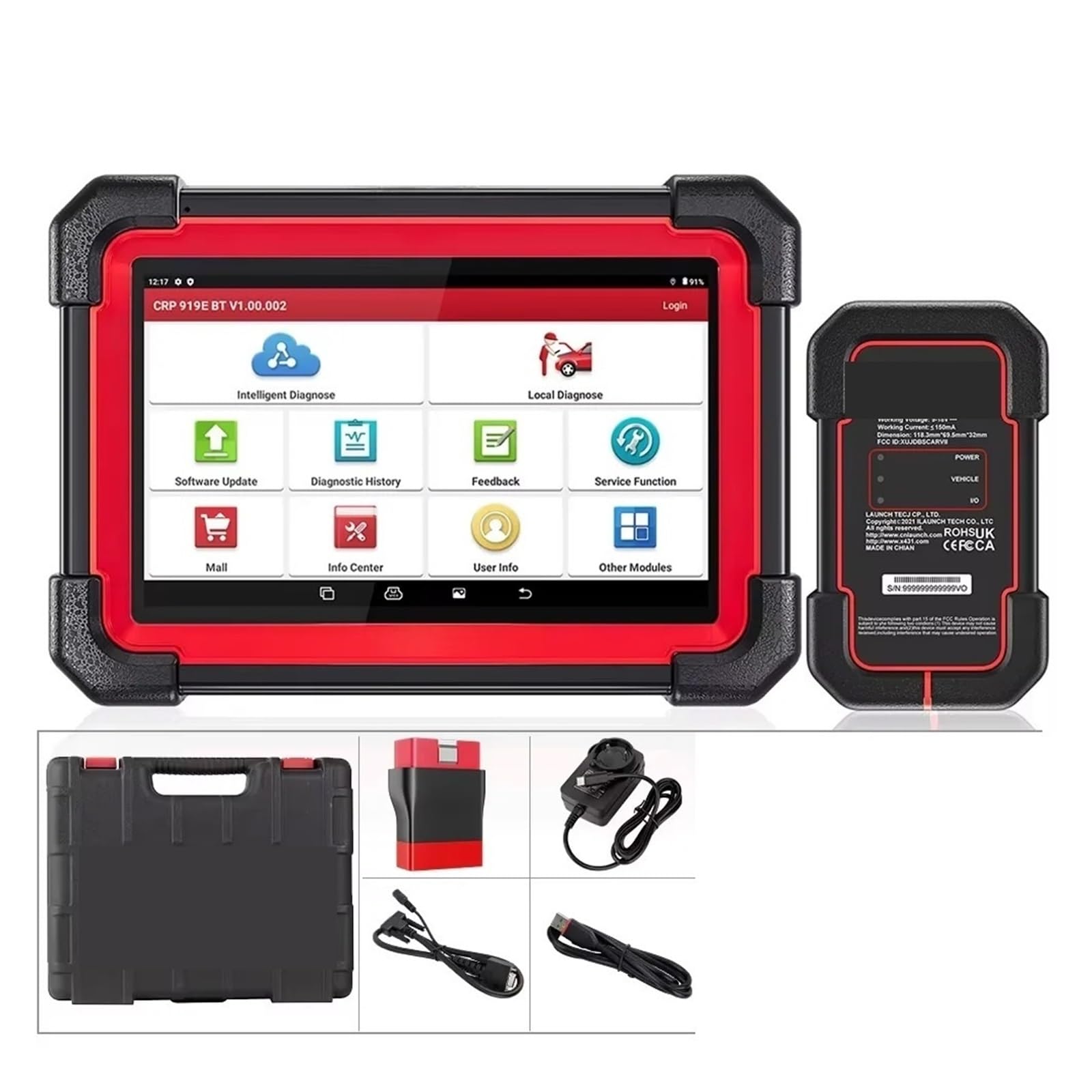 Outils De Diagnostic Voiture BT CANFD DOIP Scanner Automatique OBD2, Outil Balayage Bidirectionnel, Codage ECU Tout Le Système 31 Réinitialisation Tests Bidirectionnels
