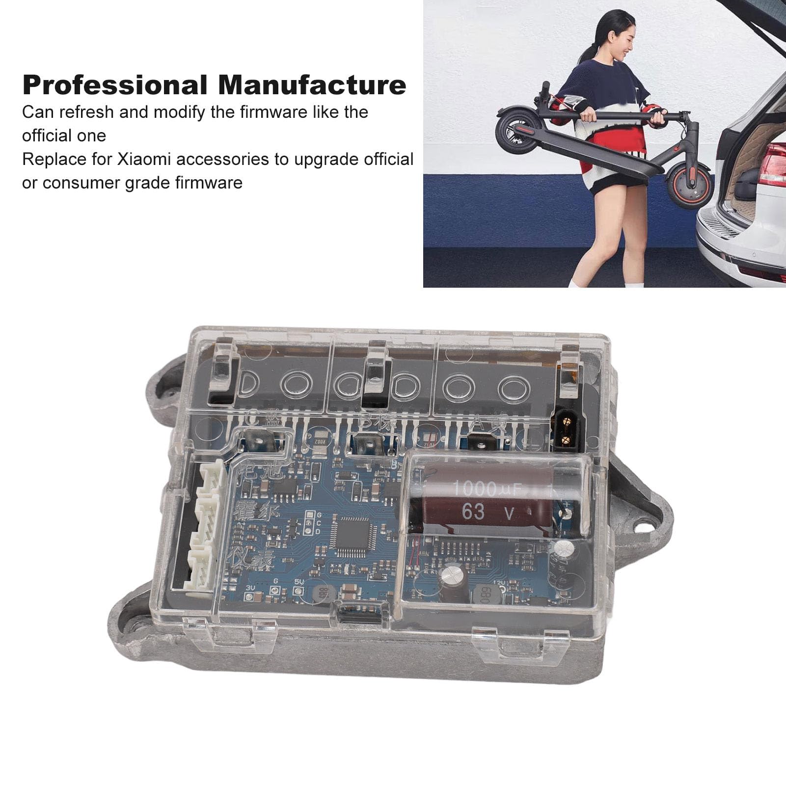 Electric Scooter Controller Board for Xiaomi M365 Pro Pro 2, Control Board Replacement, V3.0 Motherboard Controller Electric Scooter Parts