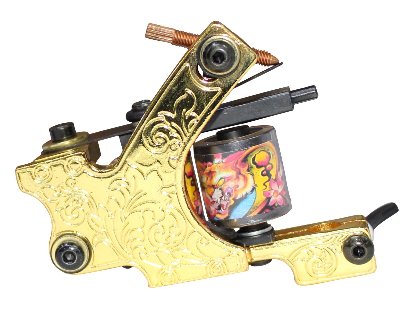 Mumbai Tattoo Shader Coil Machine (Golden)-picture-25