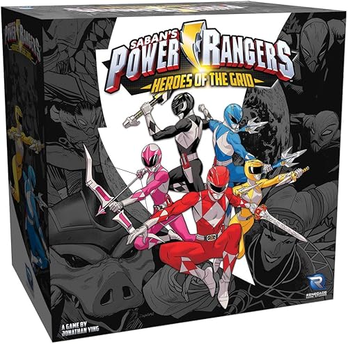 Renegade Game Studios Power Rangers Heroes of The Grid durante 14 años
