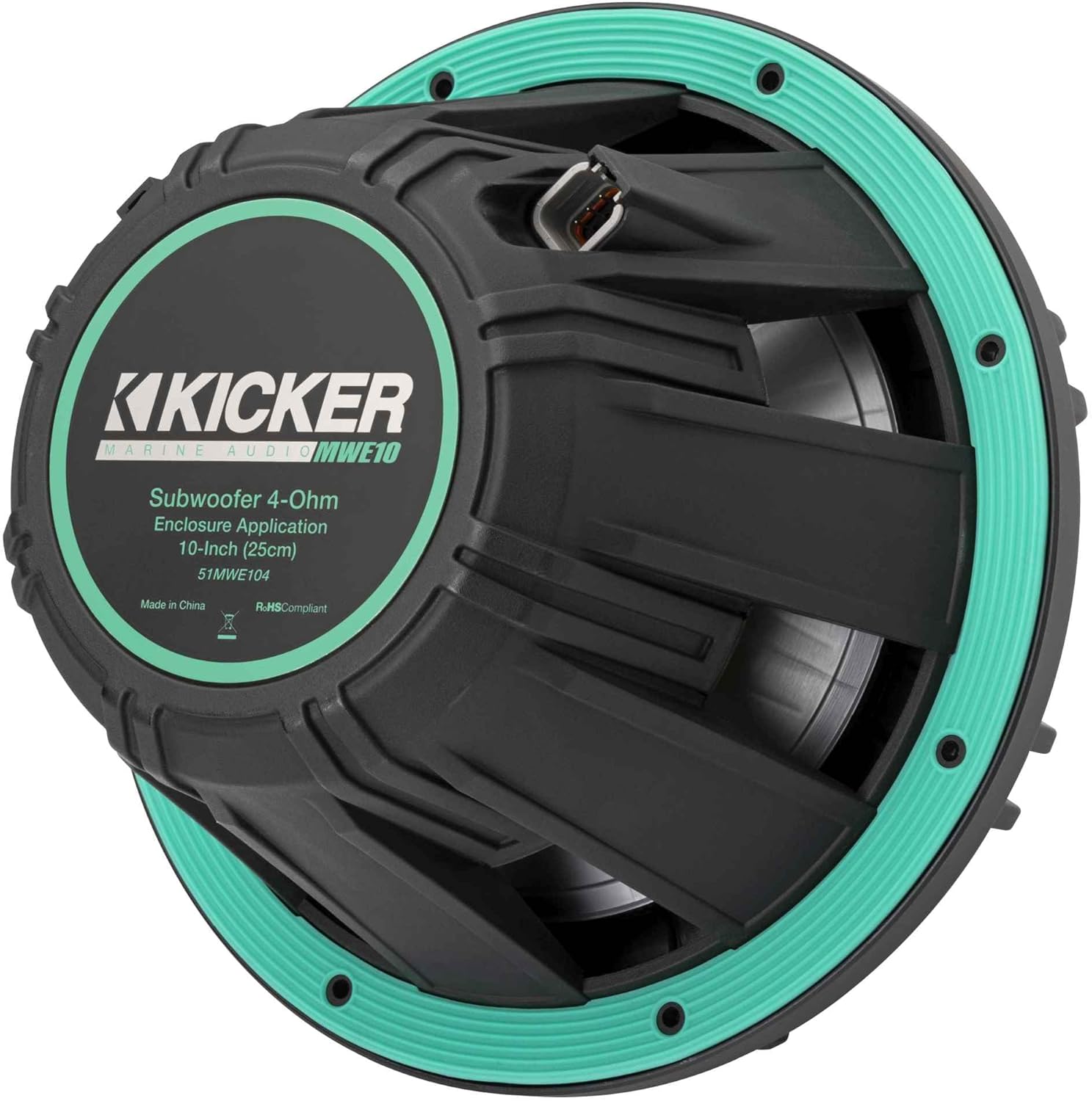 KICKER 51MWE104 - MWE 10-Inch Premium Marine Subwoofer (for Enclosure Applications) 4-ohm