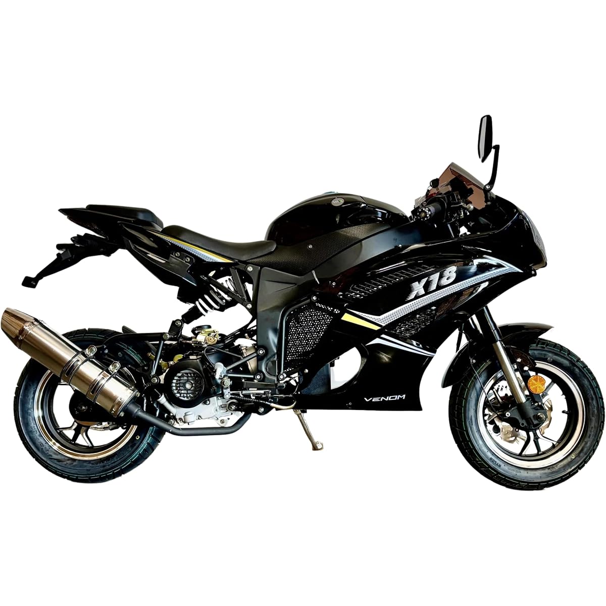 $77/mo - Finance Venom x18 50cc Ninja Motorcycle, Moped Scooter