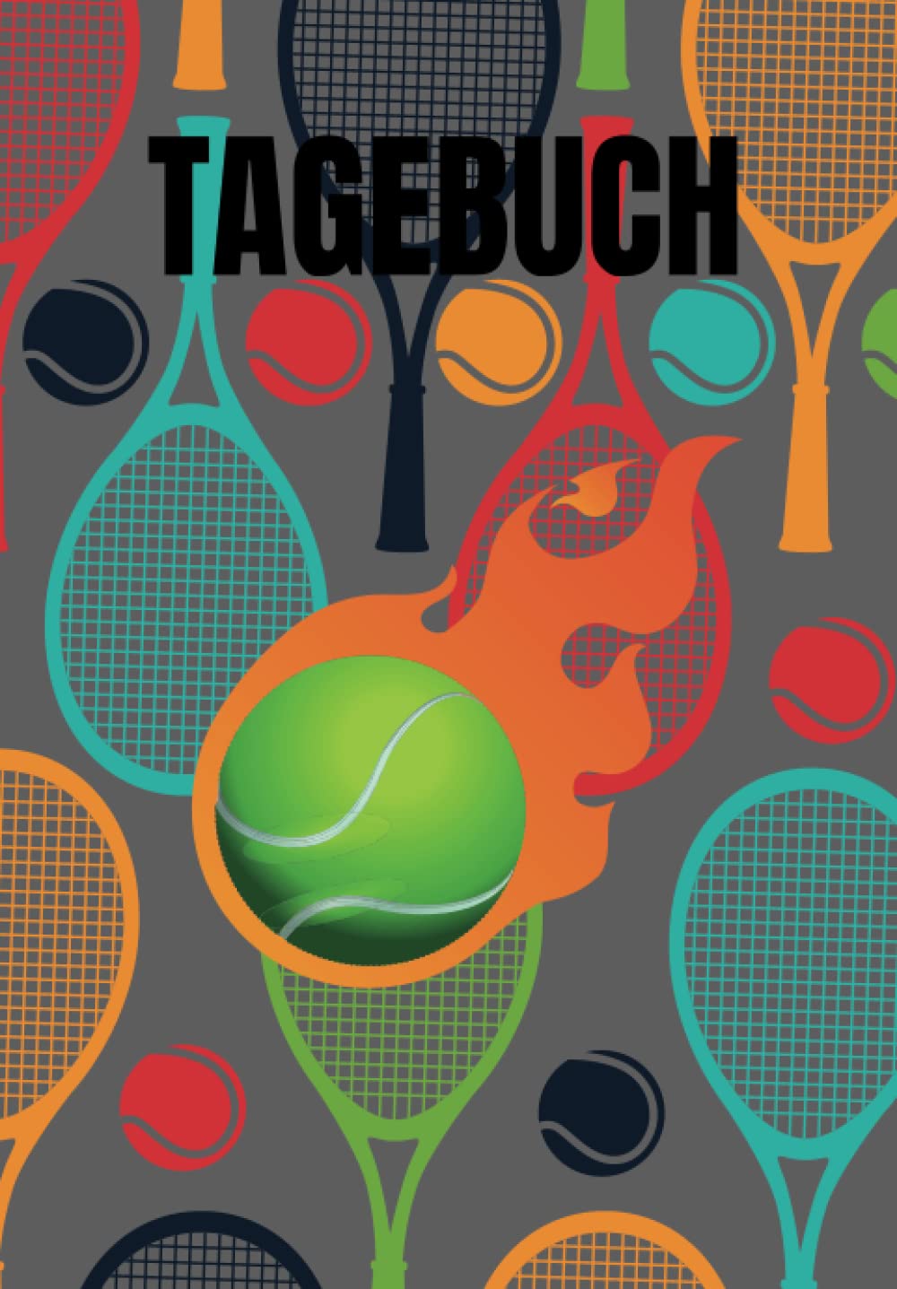 Independently published Tagebuch für Kinder Jungen und Mädchen Buch Tennis Design Soft Cover (German Edition)