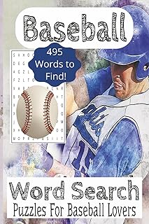 Baseball Word Search Puzzle Book: word Search Puzzle book about Baseball, Baseball Sport, Baseball Fans |6x9 Inches, 110 Pages| 50+ Puzzles...Vacations, Relaxation, Baseball Lover and Fan Gifts