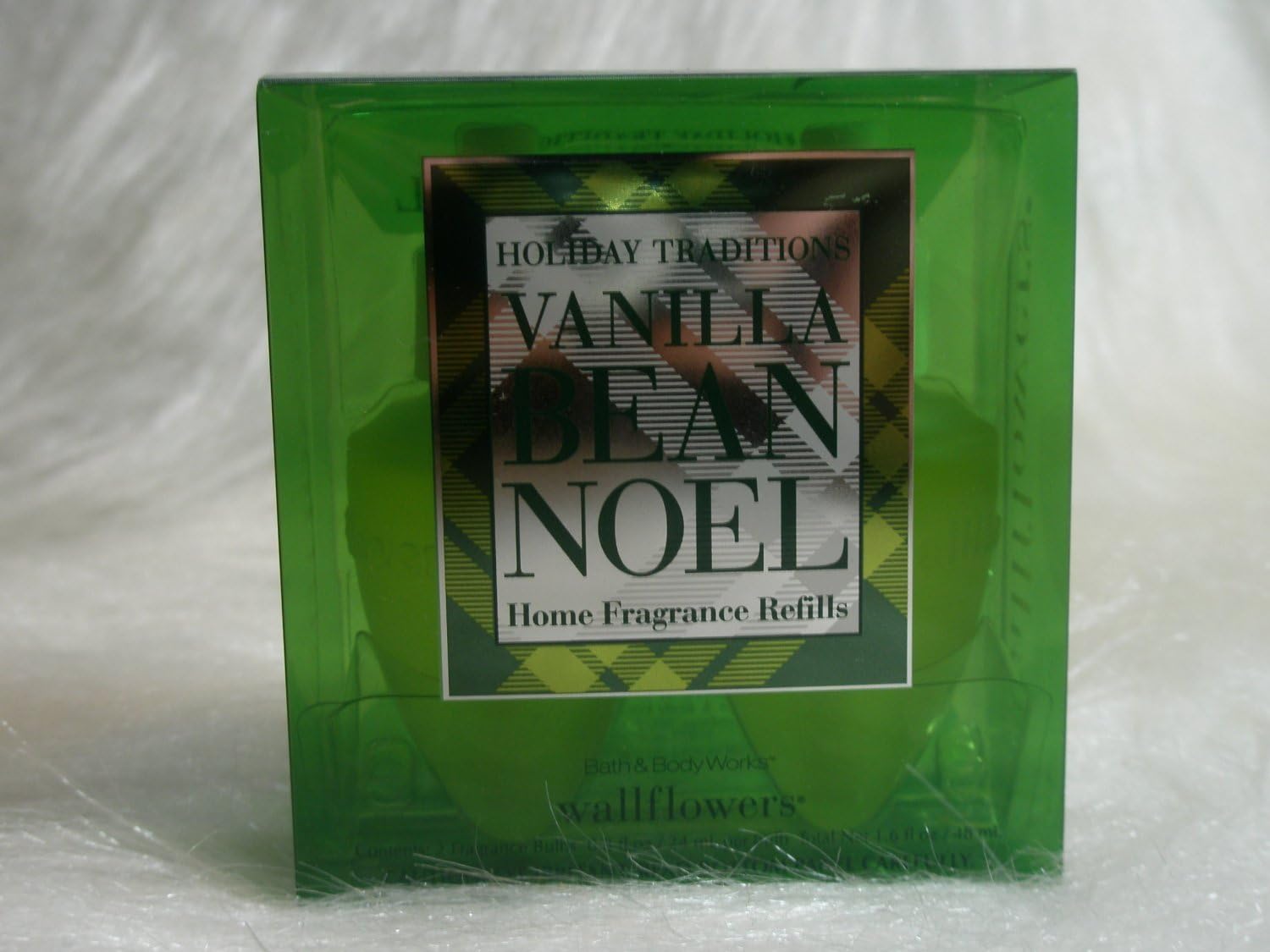 Bath & Body Works Slatkin & Co. Vanilla Bean Noel Holiday Traditions Wallflower Home