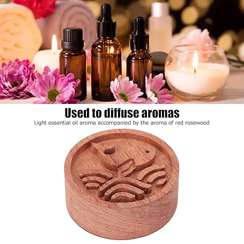 Miniatura 6 de Difusor de aceite esencial de madera, mini caja de difusor de aromaterapia portátil para decoración de automóvil, hogar, sala de estar, oficina