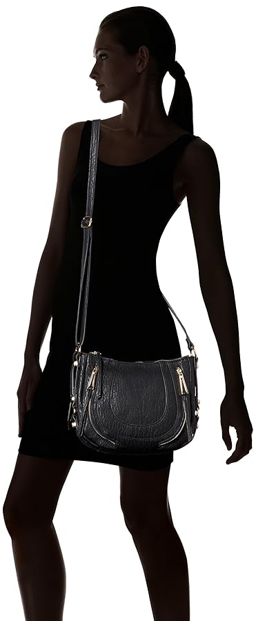 Jessica Simpson Kendall Xbody, Black: Handbags: Amazon.com