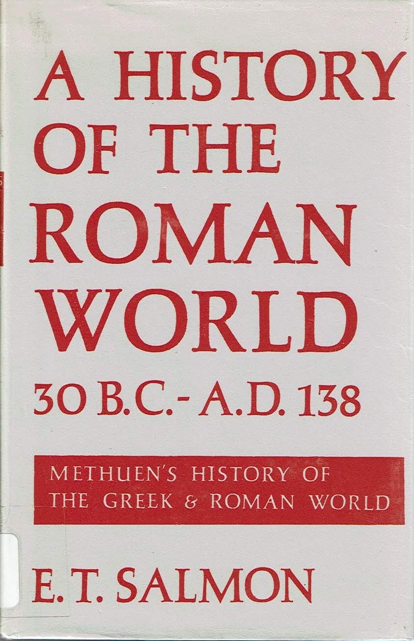 Buy History of the Roman World, 30 B.C.-A.D.138 (History of Greek & Roman World S.) — BookShops.in