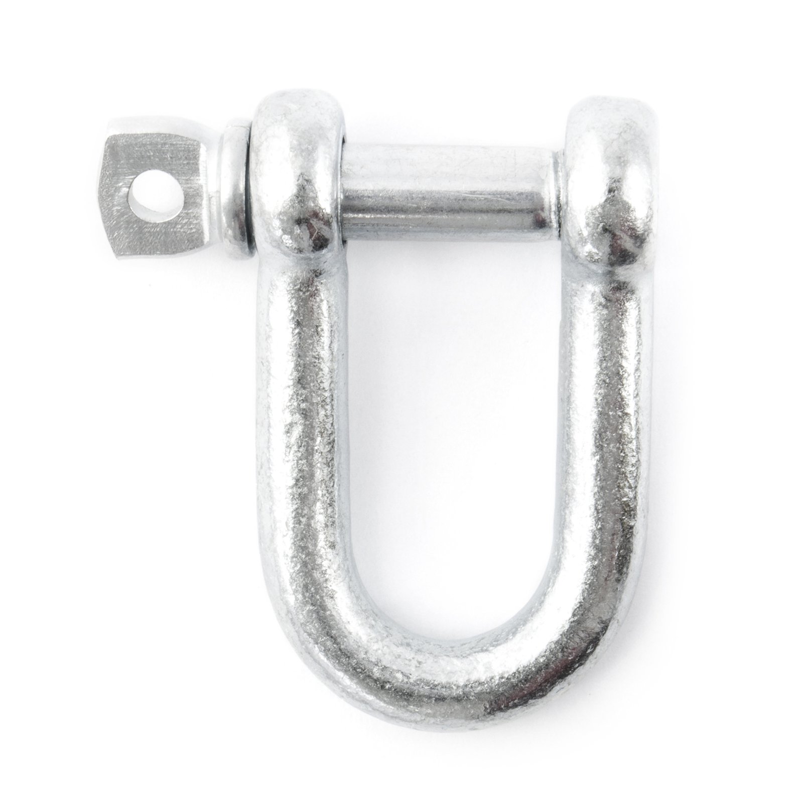 Grillete en D de acero galvanizado para cuerda, #10 - 50 pcs, #05 - 10mm, 50