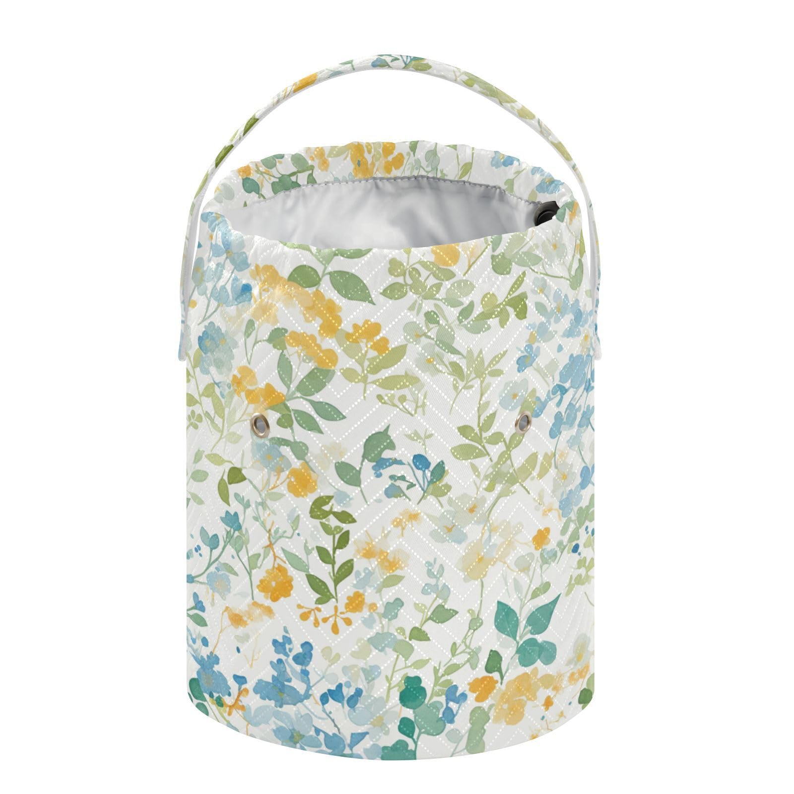 Watercolor Art Floset Light Color Crochet Bag Crochet Bags Crocheting with Holes Travel Bag for Crochet Knit Knitting Accessory