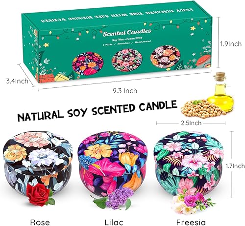 Miniatura 7 de Amzwax - Vela aromática portátil de cera de soja