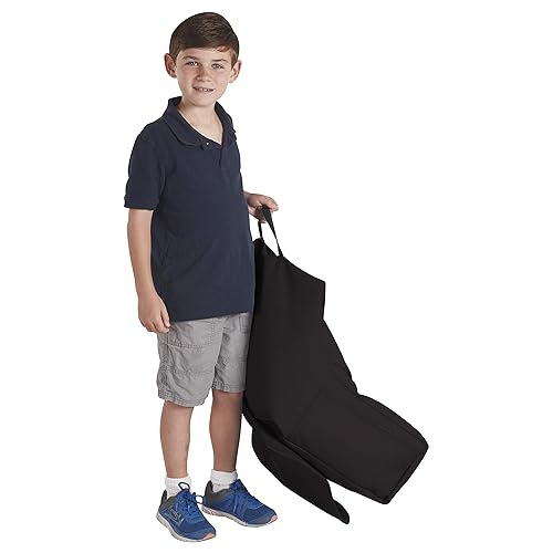 Miniatura 10 de Factory Direct Partners SoftScape Relax-N-Read - Puf con respaldo de apoyo y bolsillos de almacenamiento, flexible, portátil, asiento alternativo