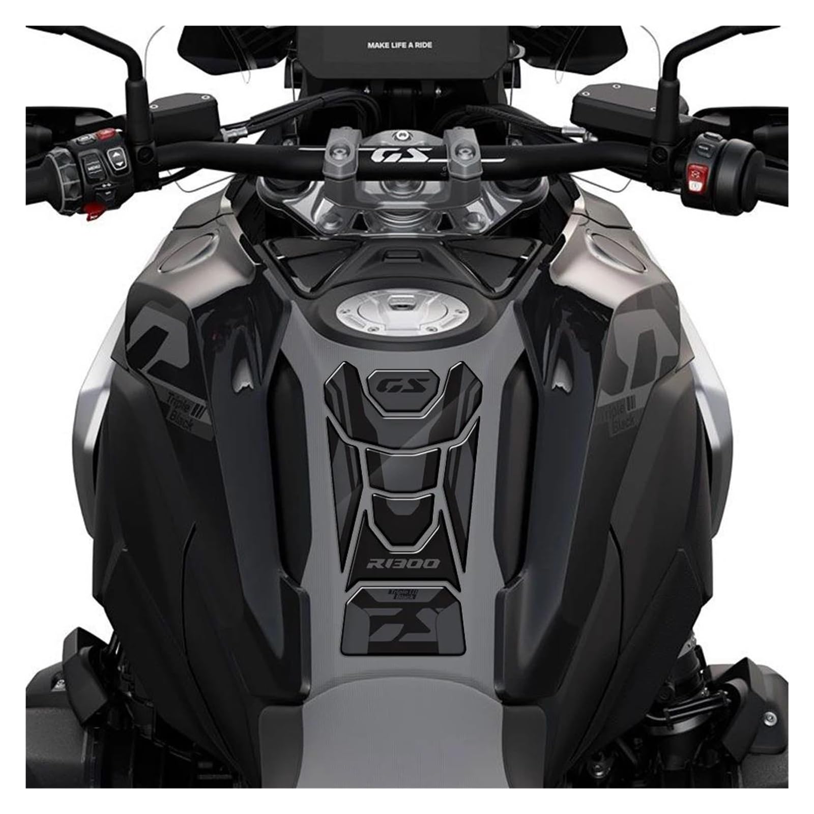 Grille Radiateur Moto BMW R1300GS Adventure 2024 - Protection CNC Aluminium