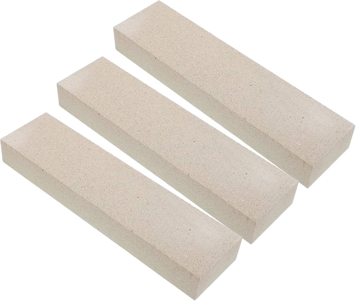 IMIKEYA 3pcs Double Sided Sharpening Stone for Kitchen Use Portable Knife Sharpener Stable Design Coarse Grit for Tool Maintenance