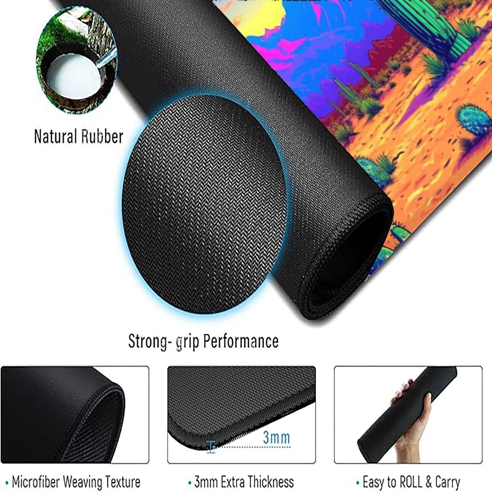 Podkładka pod mysz różowa XXL 1600 x 800 mm mata biurkowa krajobrazowa podkładka pod mysz jednoczęściowa gumowa podstawa antypoślizgowe krawędzie akcesoria biurowe praca szyta mysz do komputera