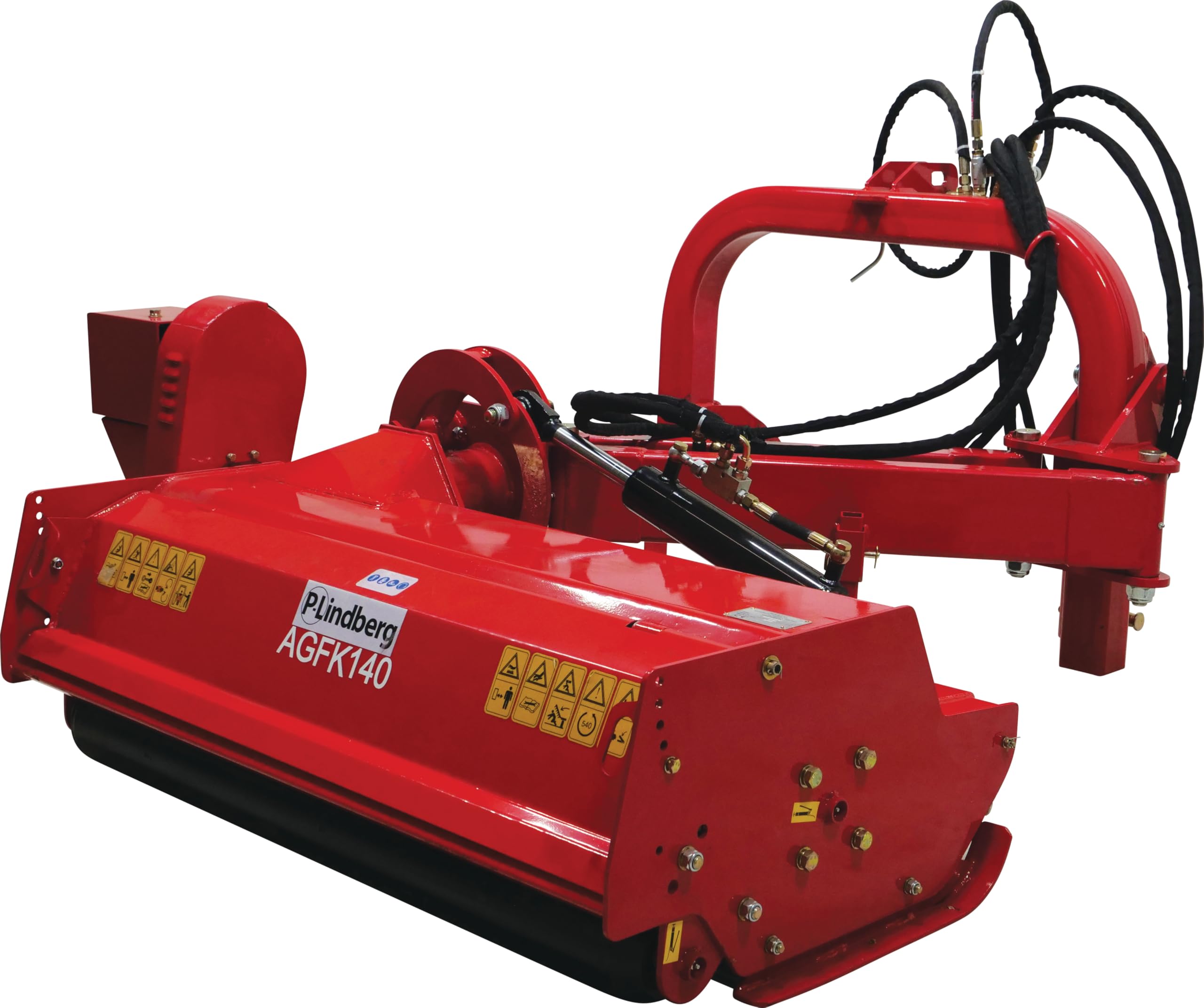 P. Lindberg Böschungsmulcher 140cm mit Ausleger - Schlegelmulcher Mähwerk mit verstellbaren Schwenkwinkel für Traktor Schlepper ab 60PS AGF140