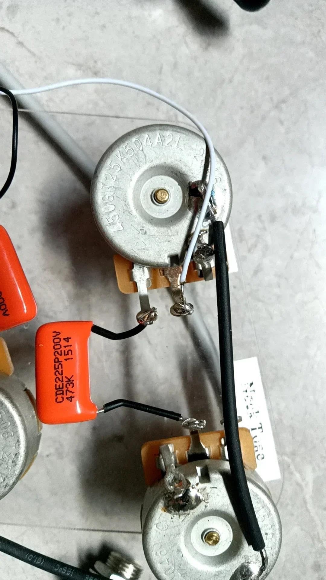 Wiązka Przewodów Gitary Elektrycznej Wstępnie okablowana wiązka przetworników do akcesoriów do sprzętu gitarowego