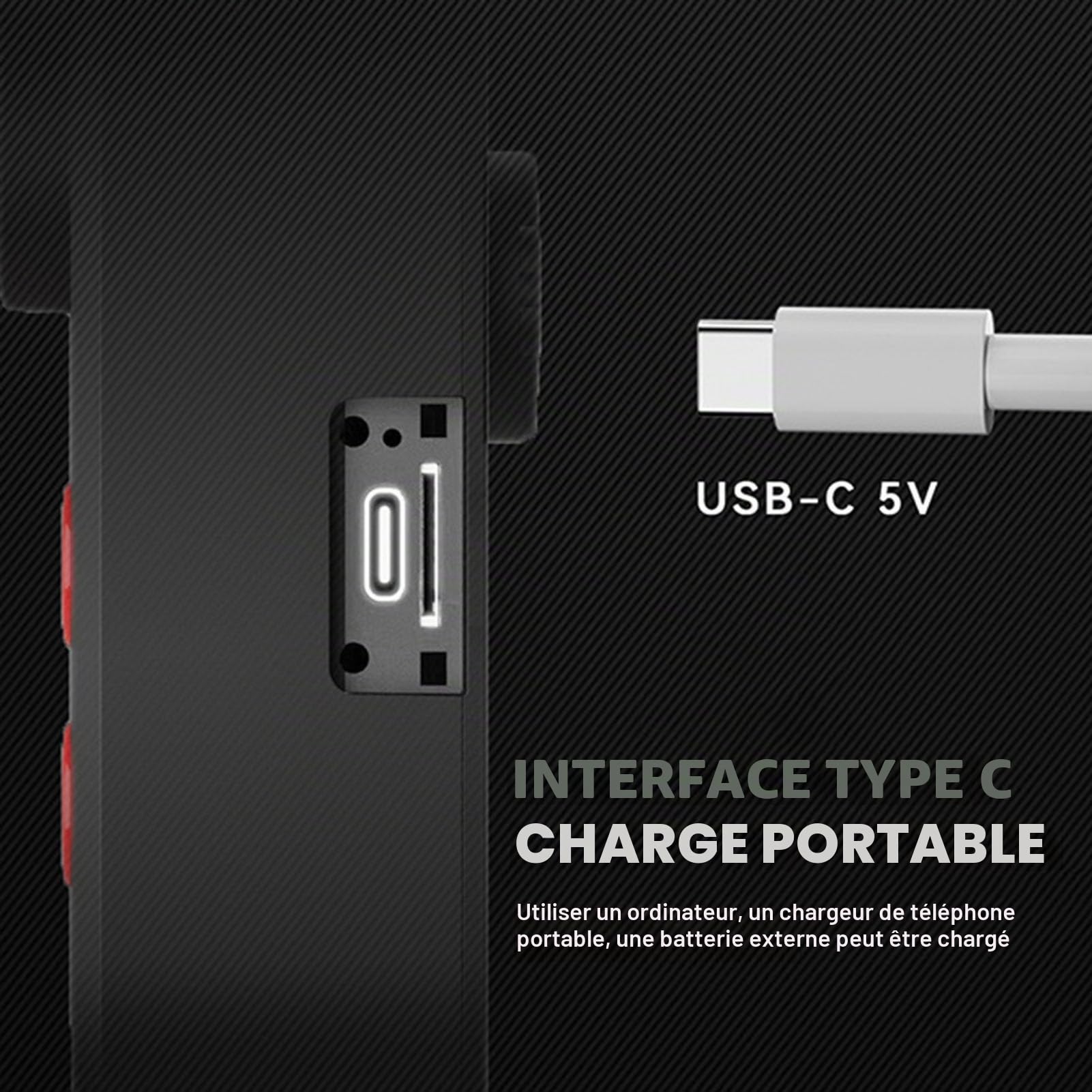 SENECESLI Caméra de la Vue Arrière à Vélo avec Feu Arrière, Enregistreur Vidéo Cycliste 1080p avec Batterie Rechargeable de 5000mA (32G)