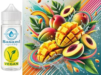 Mango Soleil - Mango-Peach Flavor Concentrate - Vegan - Sasami - 10ml