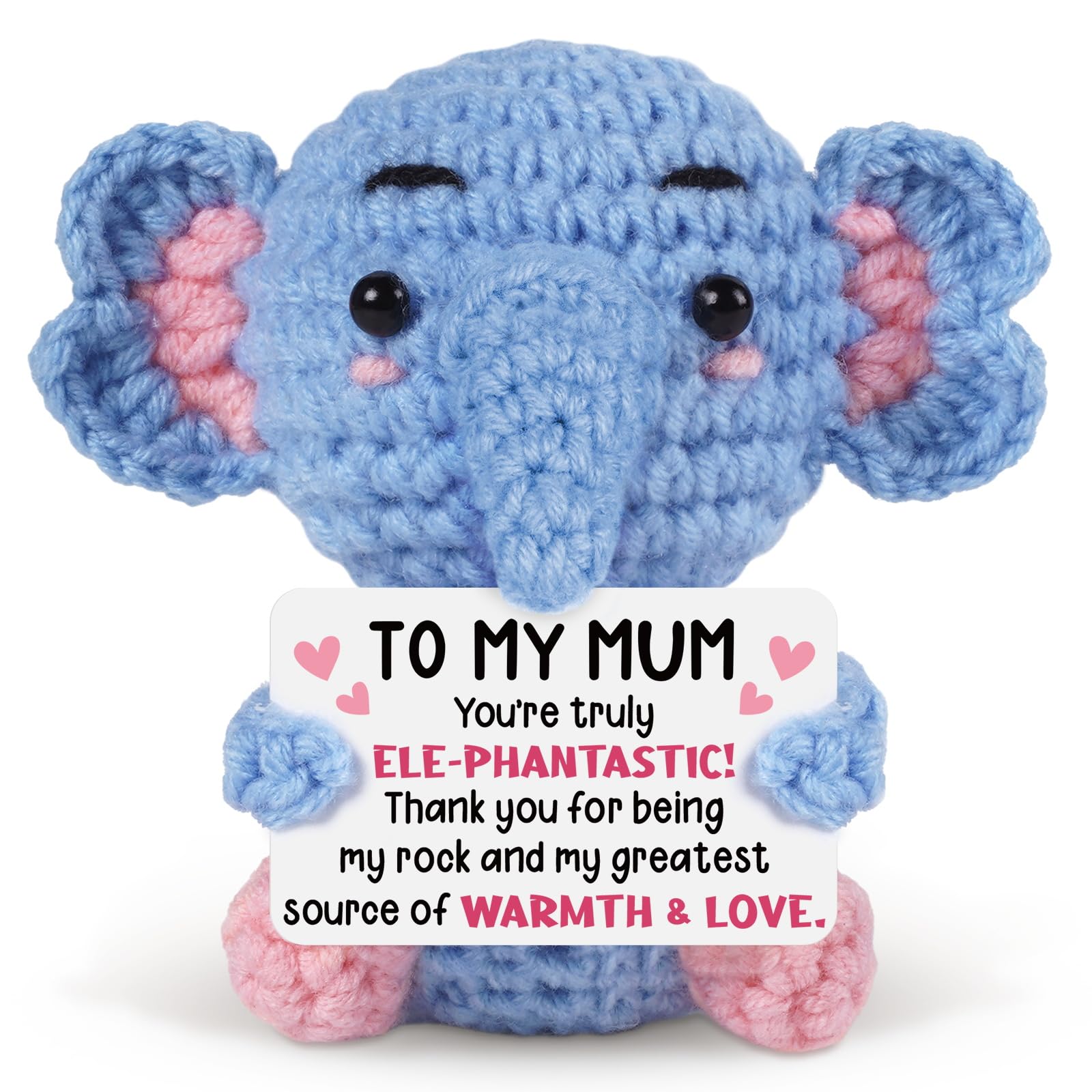 Buioata Gifts for Mum - Funny Handmade Crochet Gnome Doll Decor for Mum Birthday Gifts- Mummy/Mother Gift, Present Mummy for Mother's Day, Valentine's Day — image 1