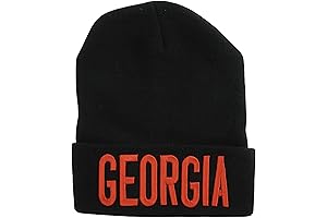 Georgia Tech Bold Lettering Winter Beanie