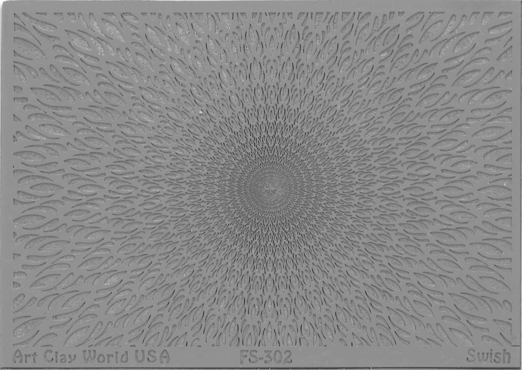 Flexistamps Texture Sheets Swish Design - 1 Pc.