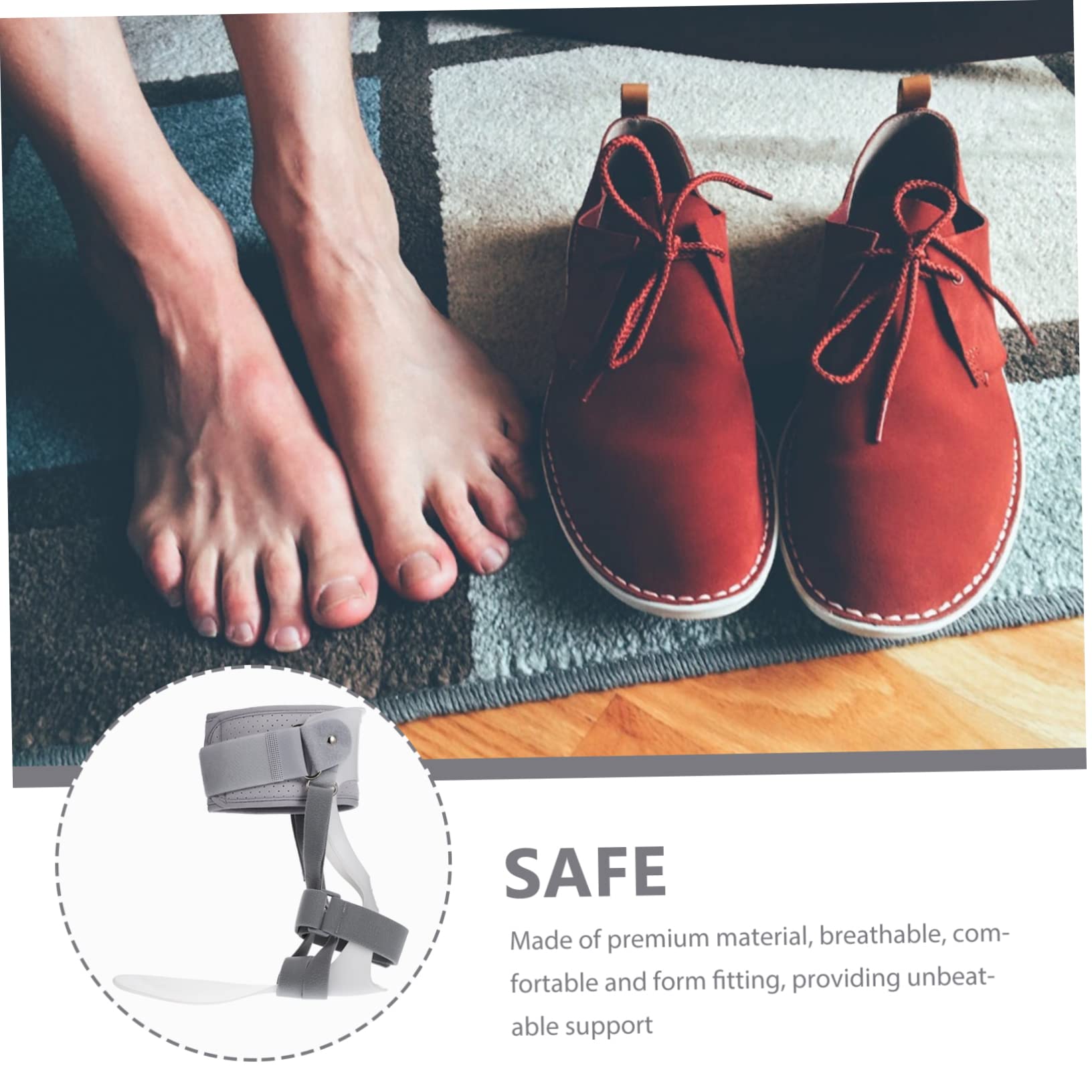 HAPINARY Drop Foot Stabilizer Foot Drop Brace Foot Drop Corrector Brace for Women Foot Varus Orthotic for Comfort