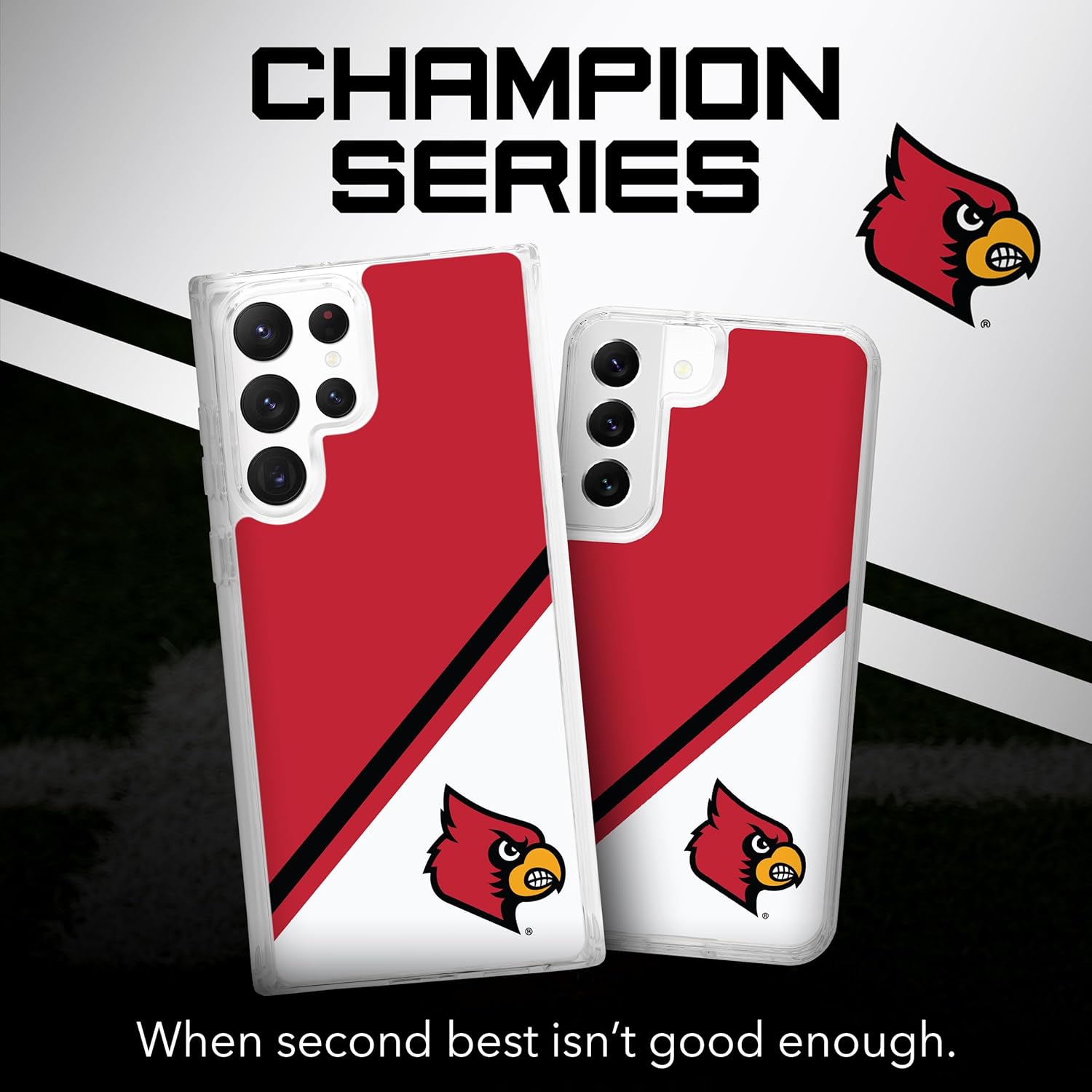 Affinity Bands Louisville Cardinals HD Phone Case Compatible with Samsung Galaxy S21 (Champion Series)