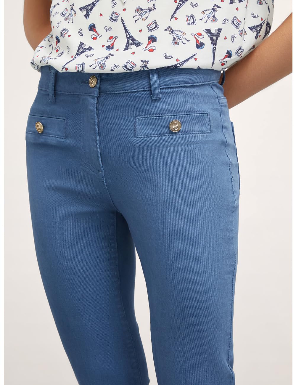 Motivi: Pantaloni Flare con Tasche. Stagione Autunno Inverno 2024