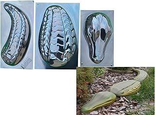 SvitMolds Crocodile Mold DIY Concrete Stone Mould Garden Alligator Plastic Mold 40