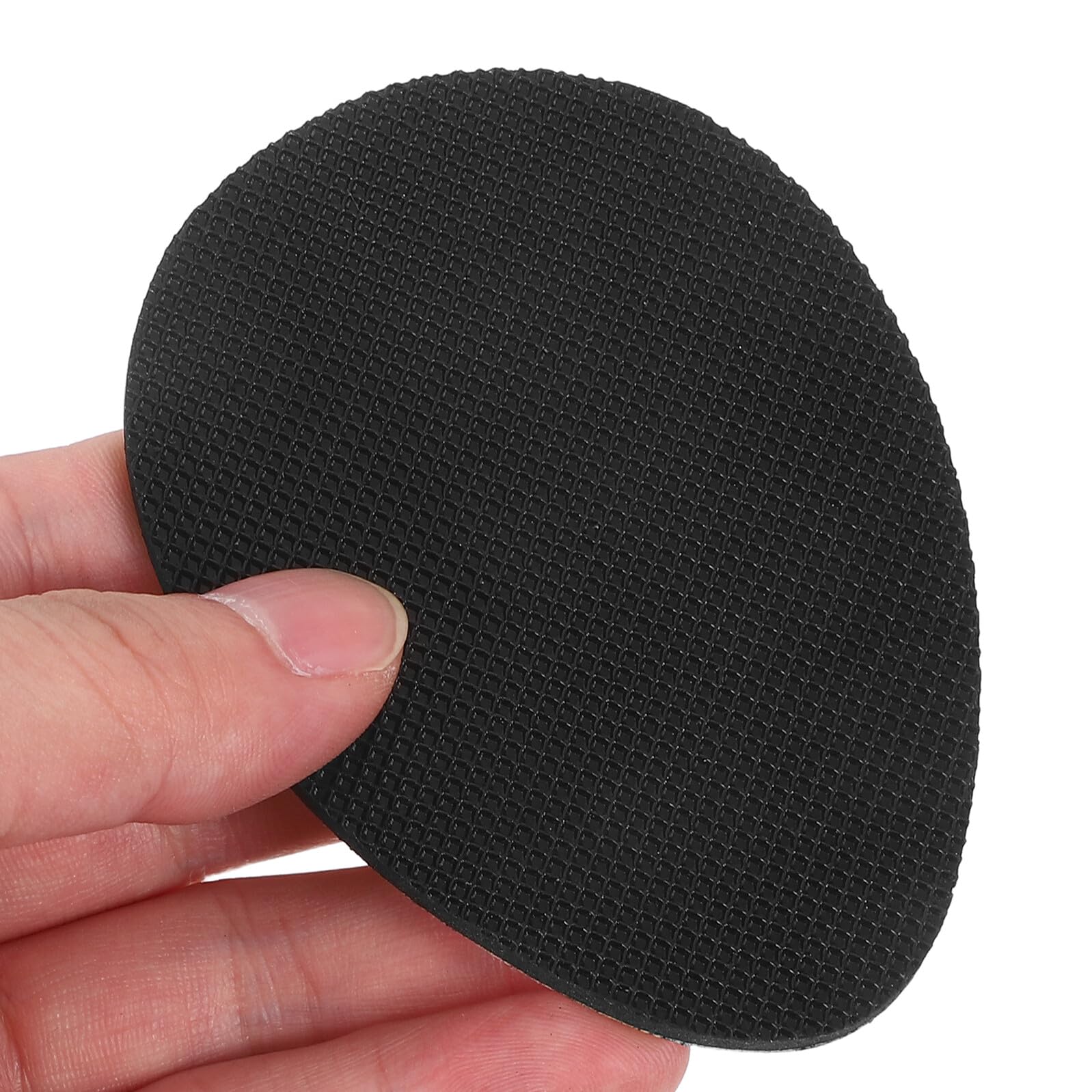 24pezzi Gomma Anti-scivolo Adesivo per Suole di Scarpe Protezione Autoadesiva per Tallone e Punta Cuscinetti in Silicone per Suole di Scarpe Anti-usura di Grip per Tallone