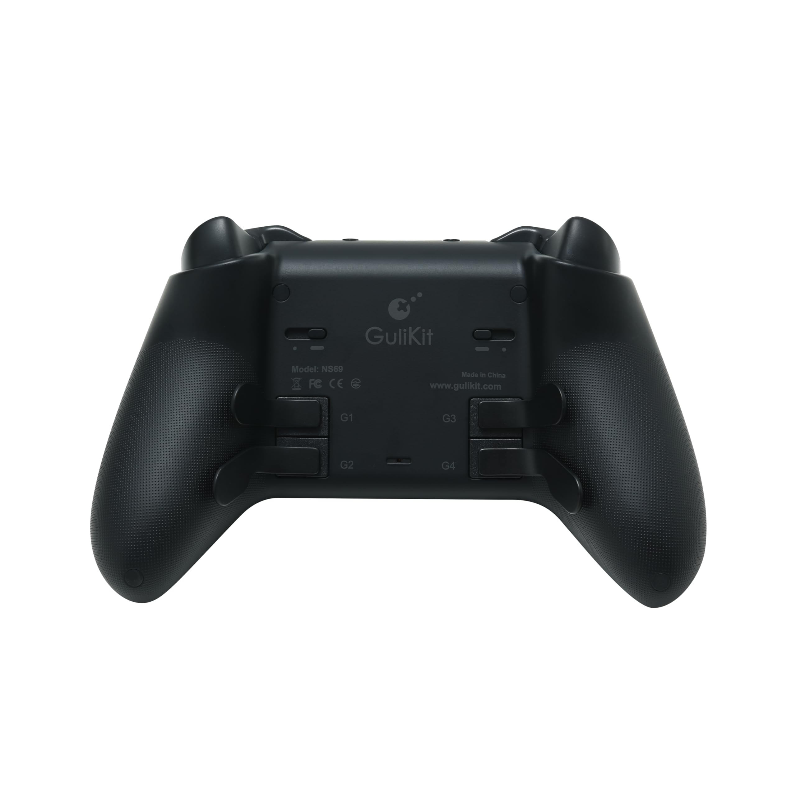 GuliKit TT Max Wireless Game Controller,Bluetooth,Hyperlink Wireless Adapter,Wired, Anti-Drift 720° TMR Joysticks, for Switch/2/PC/Android/iOS, Black - 5