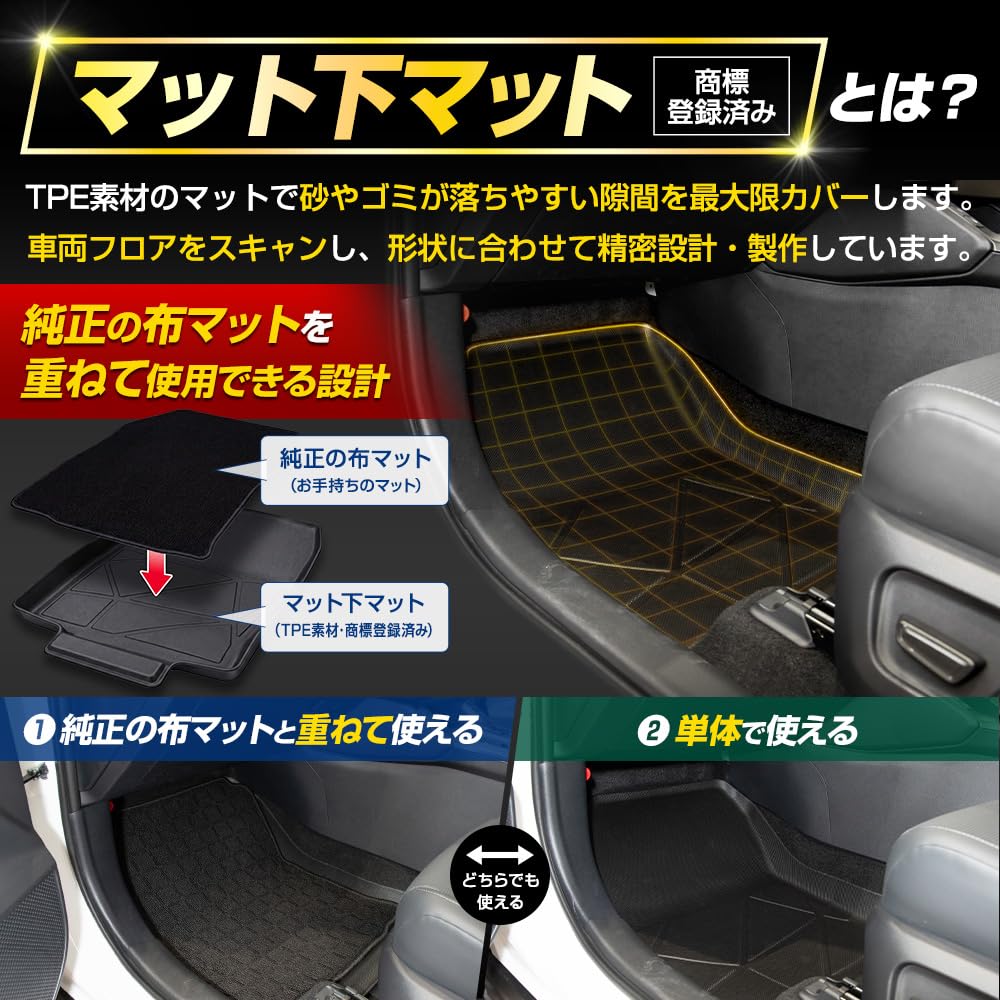 Amazon.co.jp: YOURS(ユアーズ) ノア ヴォクシー 90系 専用 3D マット