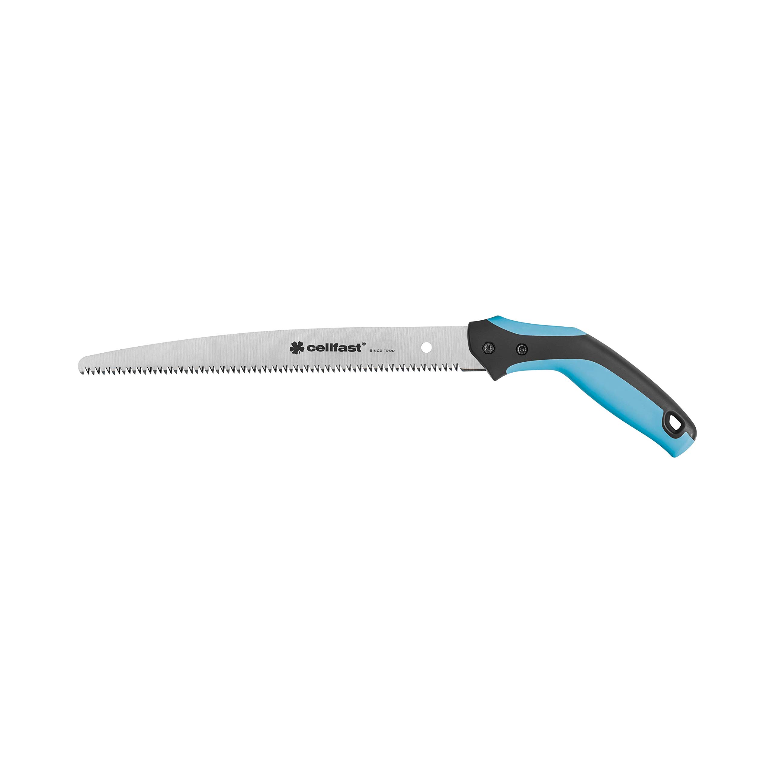 Cellfast Pruning Saw ERGO Steel Blade 300mm, for Cutting Fresh, Dry Branches and Shoots, Tree Trimmer, 41-​040, Blue