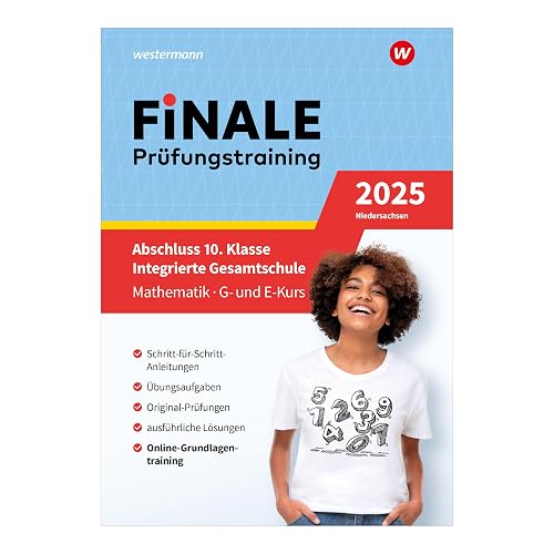 FiNALE Prüfungstraining Abschluss Integrierte Gesamtschule Niedersachsen: Mathematik 2025 Arbeitsbuch mit Lösungsheft