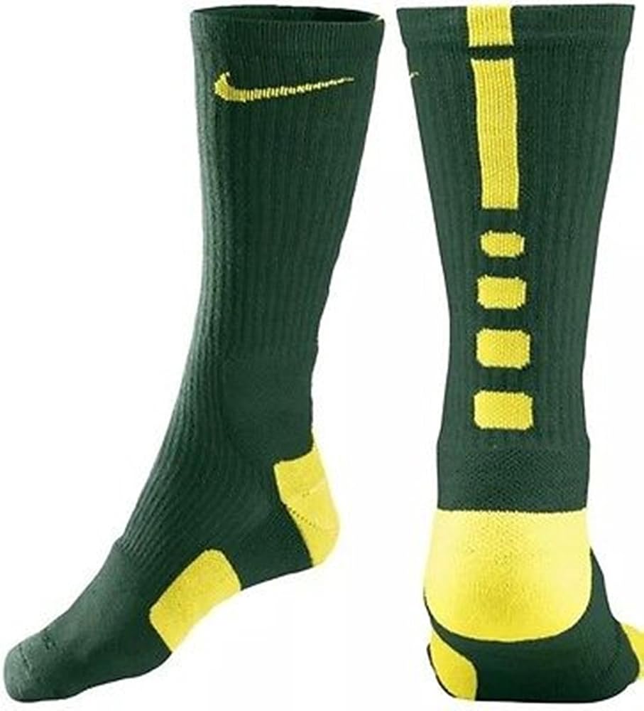 yellow nike basketball socks