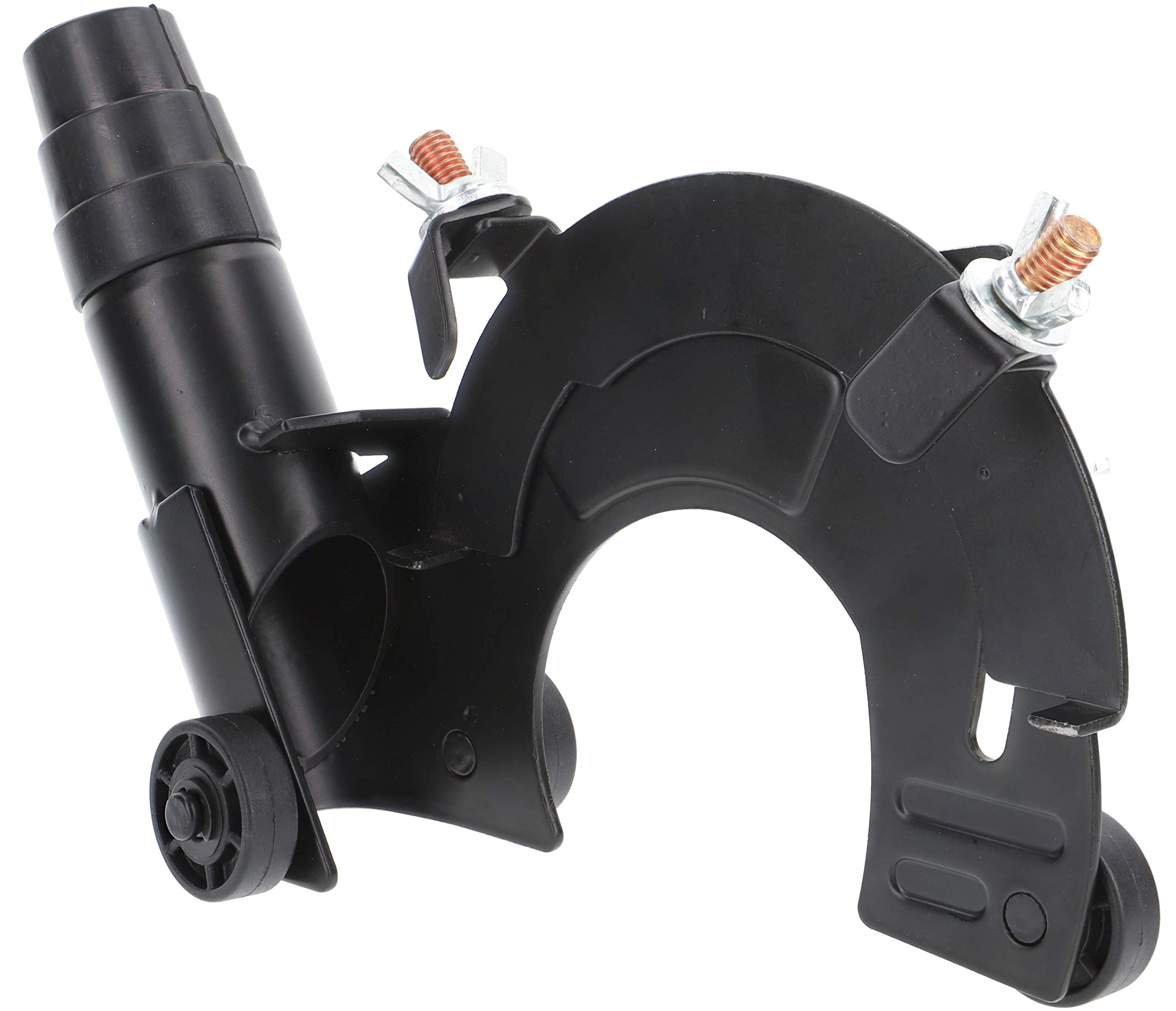 PRODIAMANT Hotte aspirante pour meuleuse d’angle 125 mm, capot d’aspiration avec adaptateur universel M14 pour coupe avec extraction de poussière