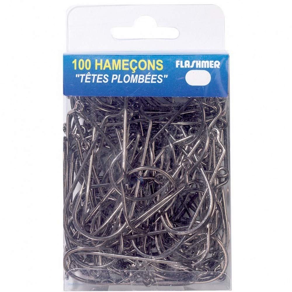 FLASHMER - Hamecon pour Tete plombee 60° x100
