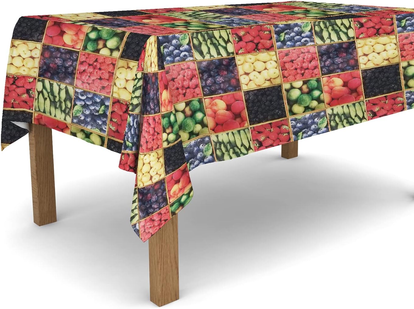 Tovaglia In PVC Cerata Shabby Chic - Antimacchia, Resistente, Facile Da Tagliare 140x100 Cm