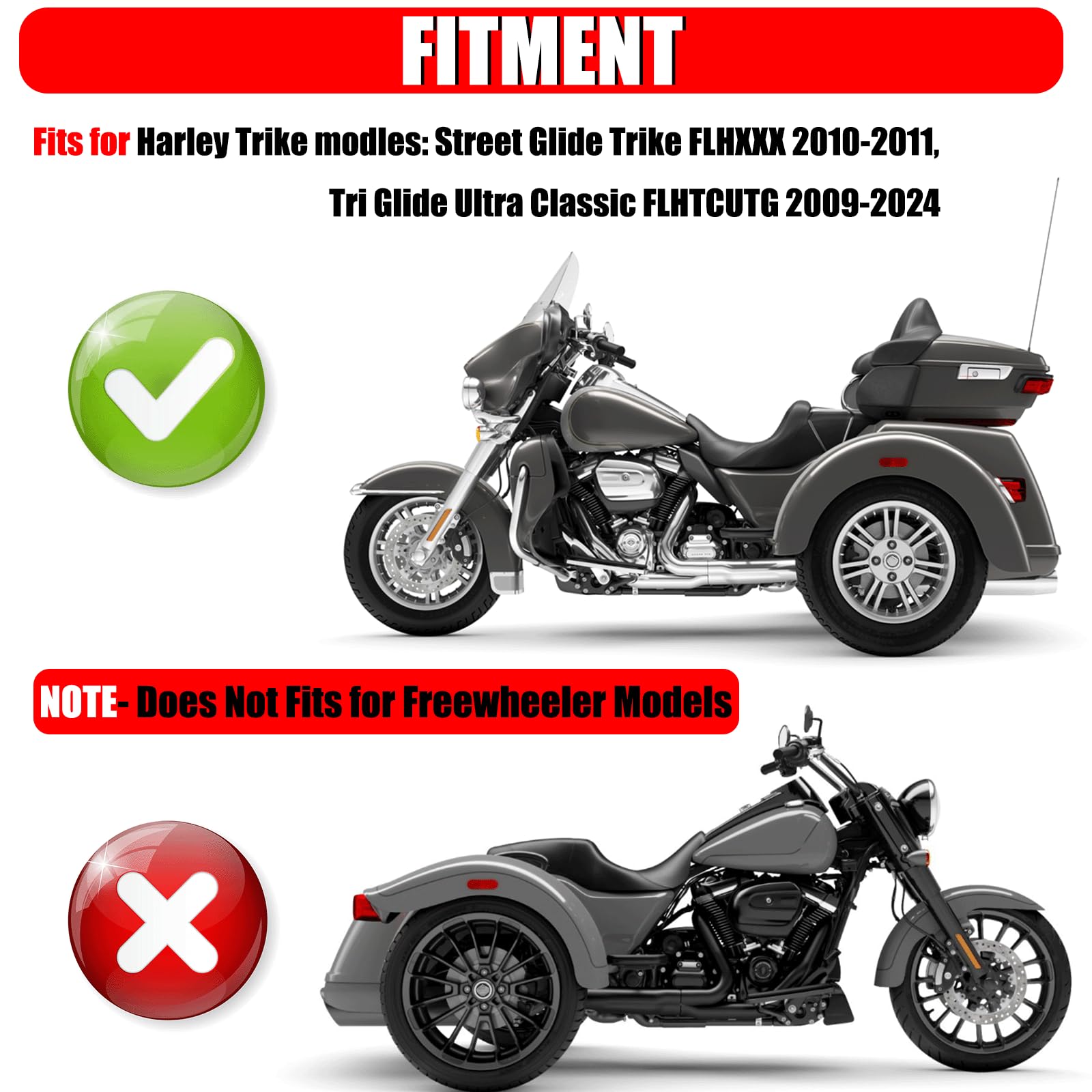 Leather Bra Flame Trike Rear Fender Bra For Harley Tri Glide FLHTCUTG  Street Glide Motorcycle Rear Fender, image size:1600x1600