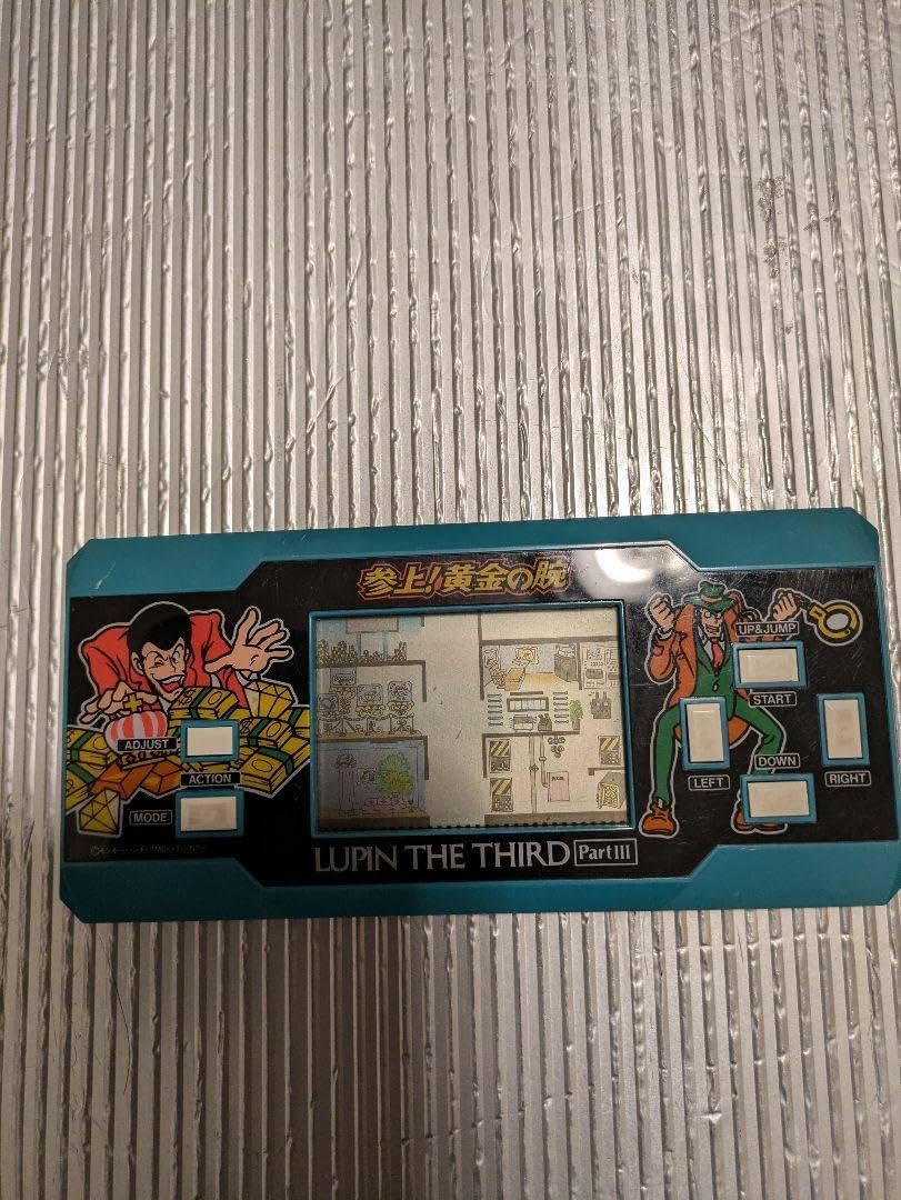 レトロゲーム ルパン三世「参上！黄金の腕」 ゲームウォッチ ルパン