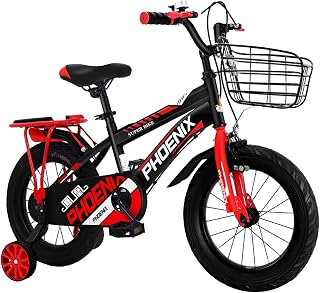 FUFU Boys And Girls Children's Bicycles,18 Inch, 20 Inch,with Stabilizers, Rear Seats And Brackets