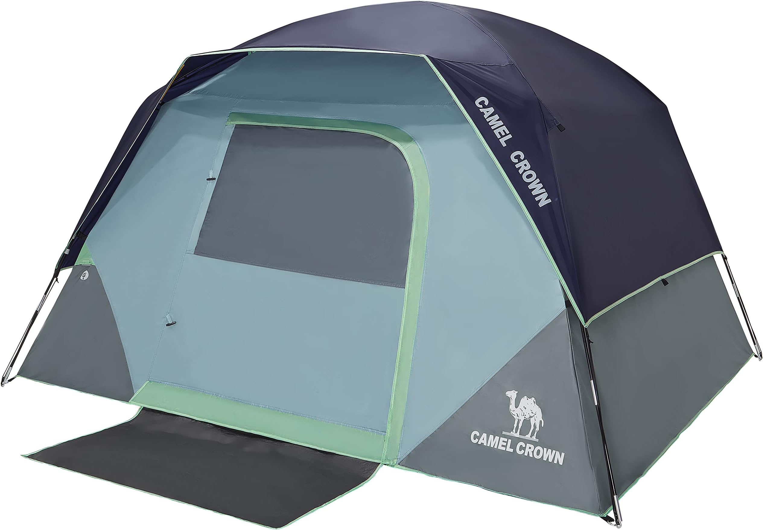 CAMEL CROWN Camping Tents 2/4/6 Person Waterproof Quick Easy Setup Folding Outdoor Backpacking Tents Family Hiking